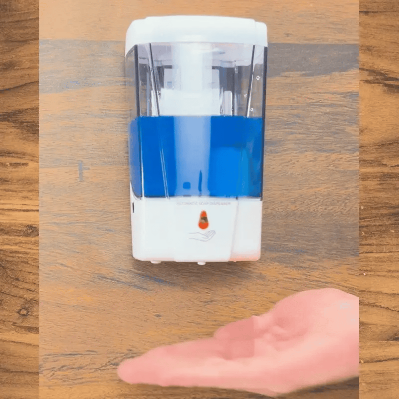 Automatic Soap Dispenser – Touchless Motion Sensor Hand Wash Dispenser, Automatic Liquid Soap Pump for Kitchen & Bathroom