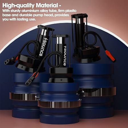 Keep one in your car or home before you actually need it. Stock may be limited, so order your High-Pressure Foot Air Pump today and stay prepared for unexpected inflation needs.
