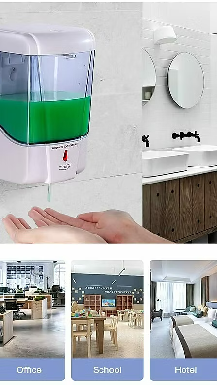 Automatic Soap Dispenser – Touchless Motion Sensor Hand Wash Dispenser, Automatic Liquid Soap Pump for Kitchen & Bathroom