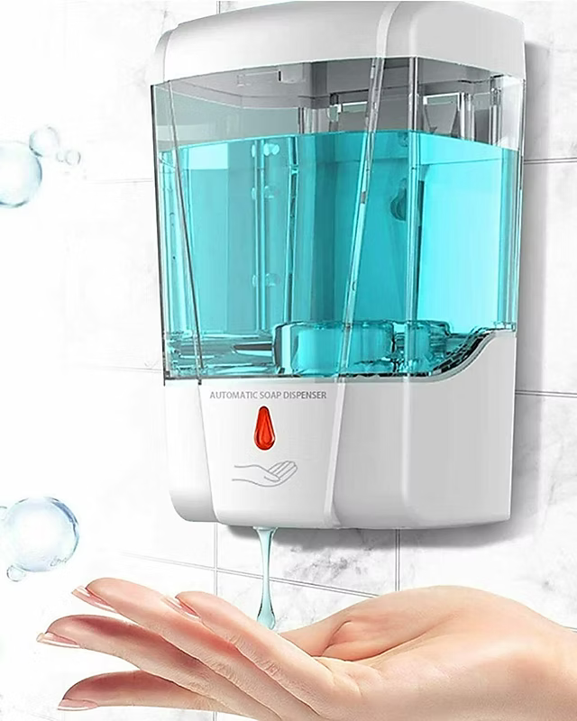 Automatic Soap Dispenser – Touchless Motion Sensor Hand Wash Dispenser, Automatic Liquid Soap Pump for Kitchen & Bathroom