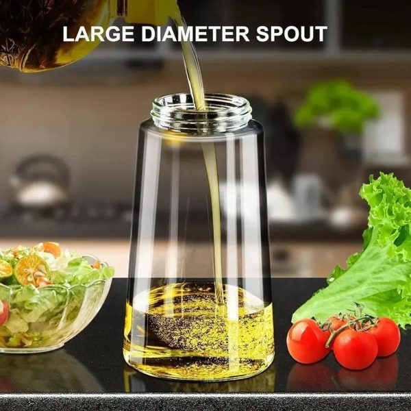 2-in-1 Oil Sprayer Bottle – Refillable Cooking Oil Dispenser for Kitchen, Air Fryer & Baking