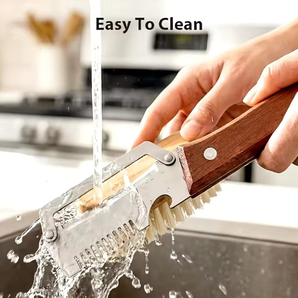 2-in-1 Vegetable Peeler | Stainless Steel Multi-Functional Kitchen Peeler for Fruits & Vegetables | Easy Food Prep Tool