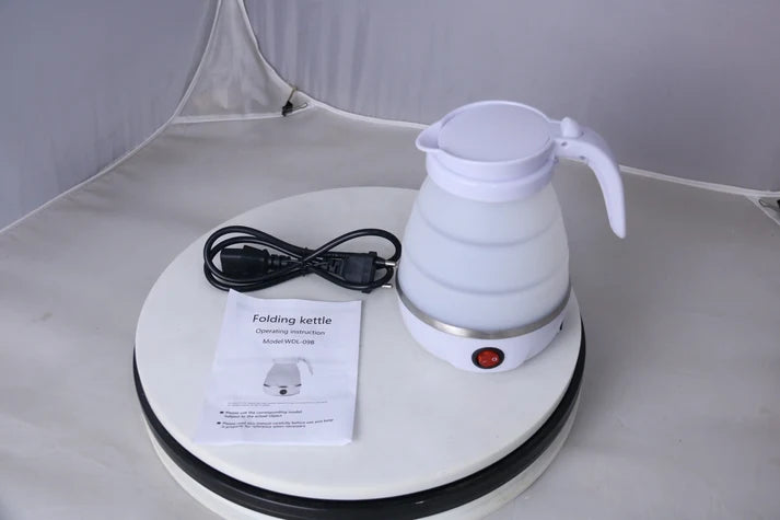 Foldable Electric Kettle – Portable Travel Water Boiler | Compact Electric Kettle for Tea, Coffee & Hot Water