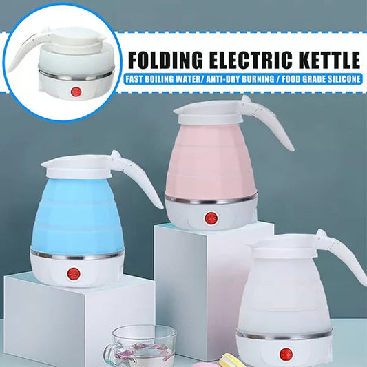 Foldable Electric Kettle – Portable Travel Water Boiler | Compact Electric Kettle for Tea, Coffee & Hot Water
