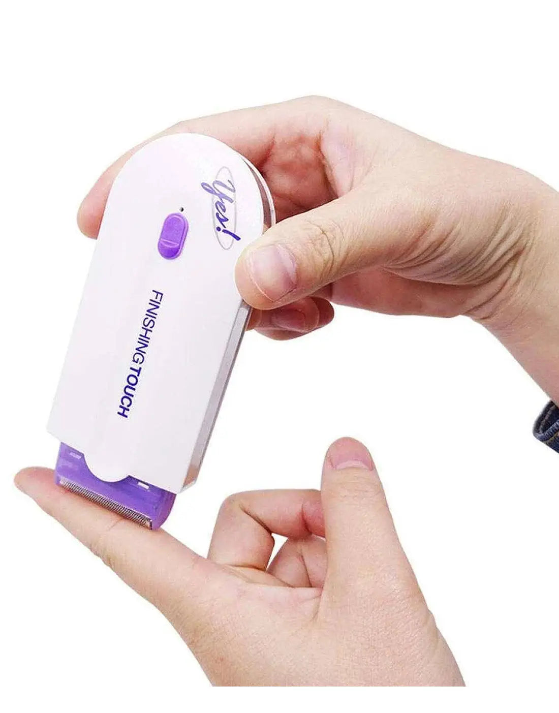Rechargeable Finishing Touch Hair Remover – Portable Electric Hair Removal Machine for Women, Cordless Facial & Body Hair Remover, Smooth Skin Beauty Grooming Device