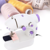 SHOWAY SM-202A Mini Sewing Machine – Portable Electric Sewing Machine for Beginners, Household Clothes Repair & Mending, DIY Crafting & Stitching Machine