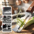 2-in-1 Vegetable Peeler | Stainless Steel Multi-Functional Kitchen Peeler for Fruits & Vegetables | Easy Food Prep Tool