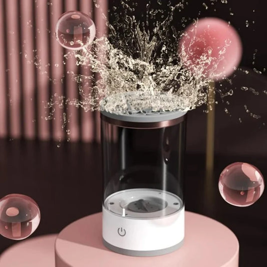 Portable Electric Makeup Brush Cleaner Machine – Automatic Makeup Brush Washing & Cleaning Device, Fast Deep Cleaning Tool for Cosmetic Brushes, Beauty Accessories for Home & Travel