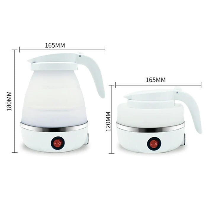 Foldable Electric Kettle – Portable Travel Water Boiler | Compact Electric Kettle for Tea, Coffee & Hot Water