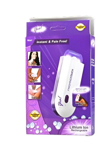 Rechargeable Finishing Touch Hair Remover – Portable Electric Hair Removal Machine for Women, Cordless Facial & Body Hair Remover, Smooth Skin Beauty Grooming Device